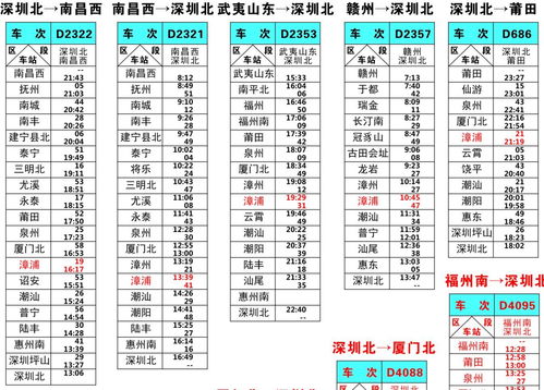 Z268次火车最新时刻表全面解析